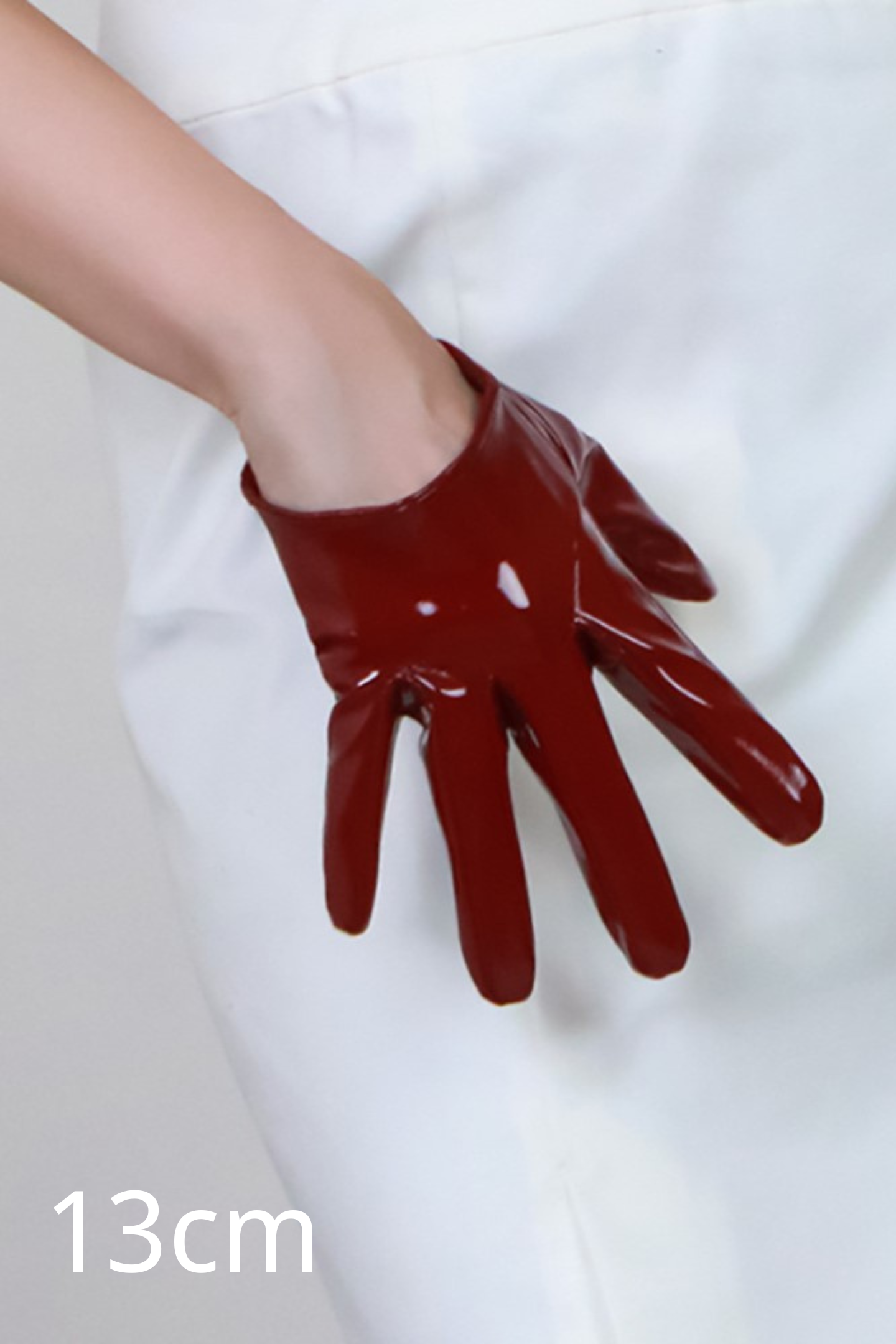 Alison PU Leather Gloves-Sunfere