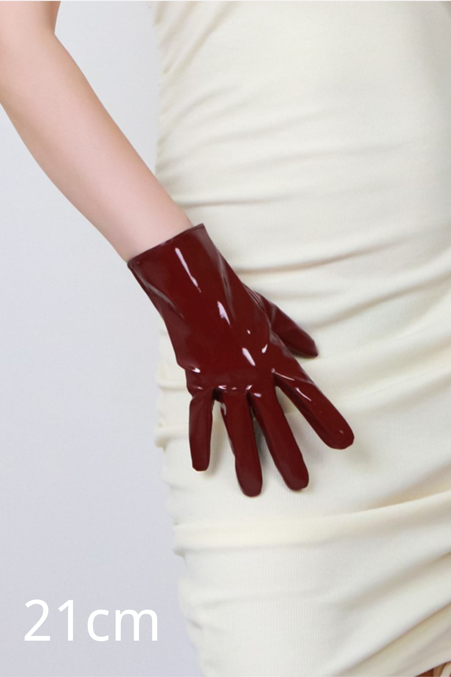 Alison PU Leather Gloves-Sunfere