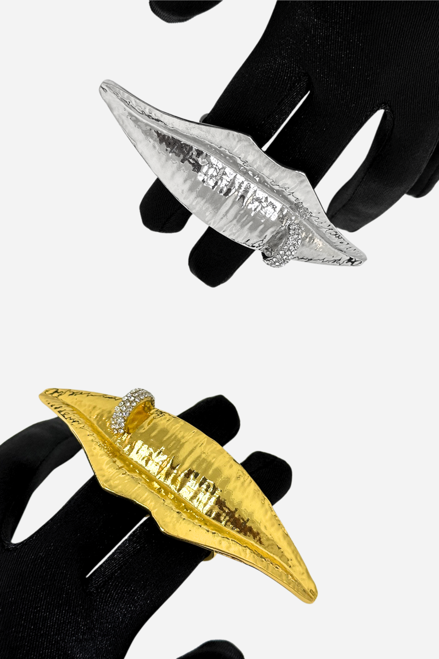 Maxine Lip Diamond Ring