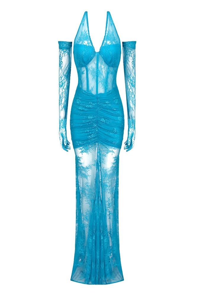 dresses-Elsa Halterneck See-through Maxi Dress-SD00603072404- Blue-S - Sunfere