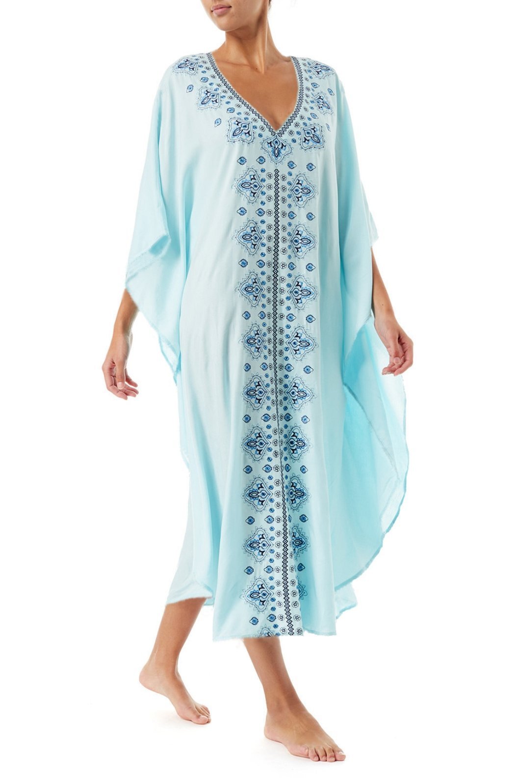 Erica Printed Maxi Kaftan-Sunfere