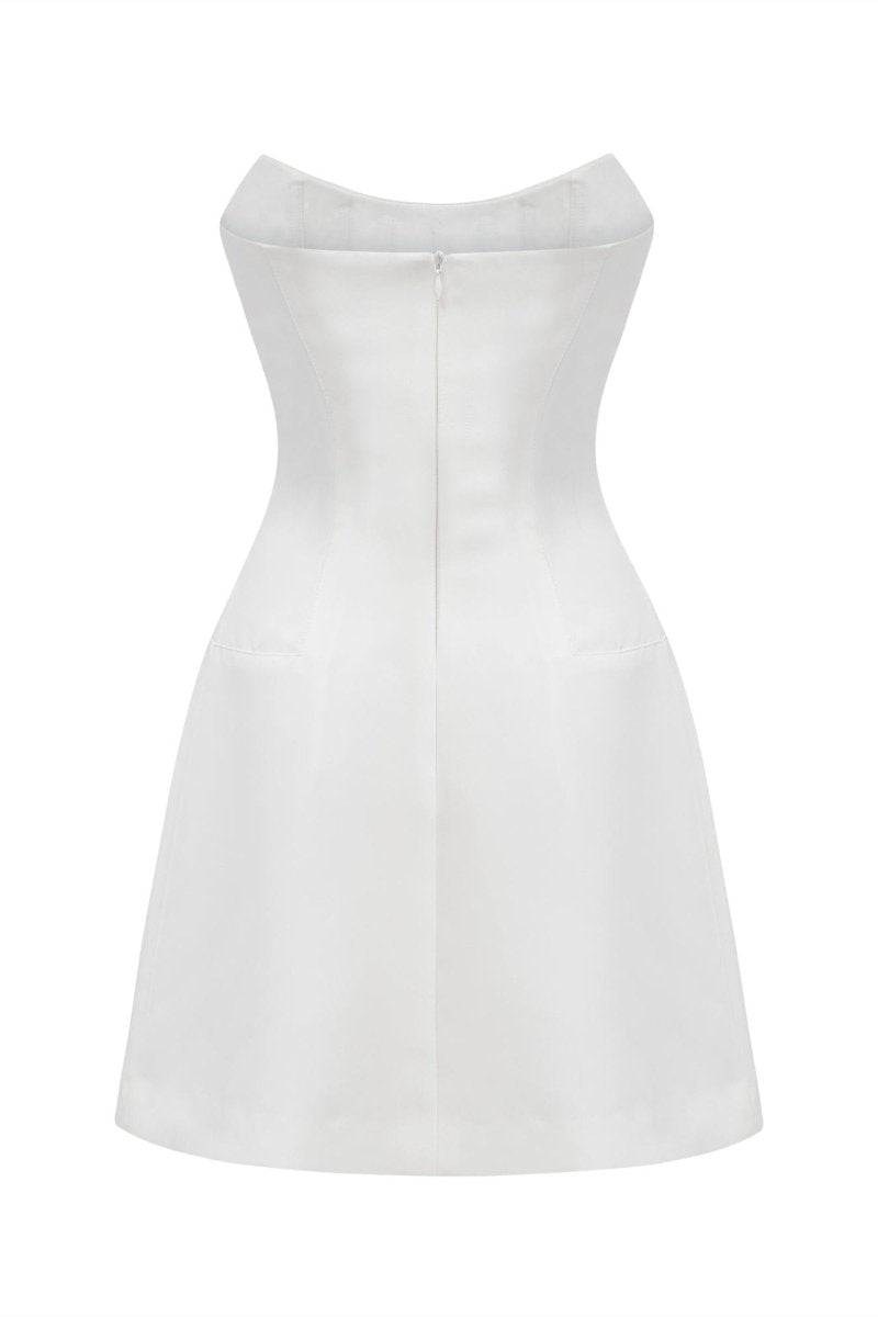 Frances Crystal-embellished Sleeveless Mini Dress-Sunfere