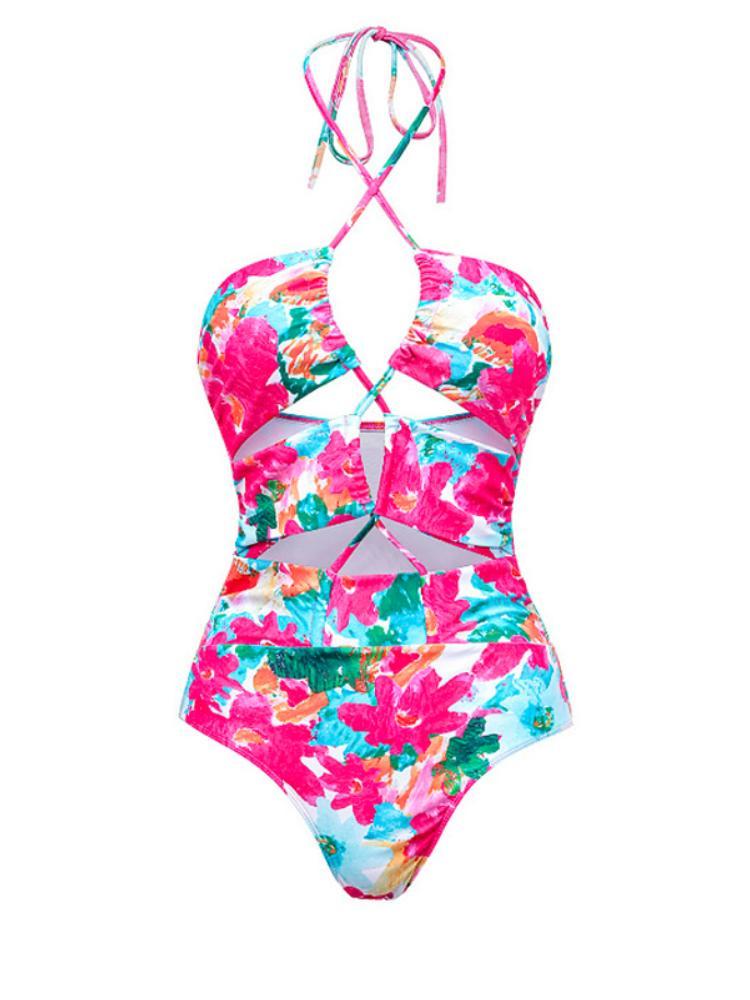 Hilda Printed Two-piece Swim Set-Sunfere