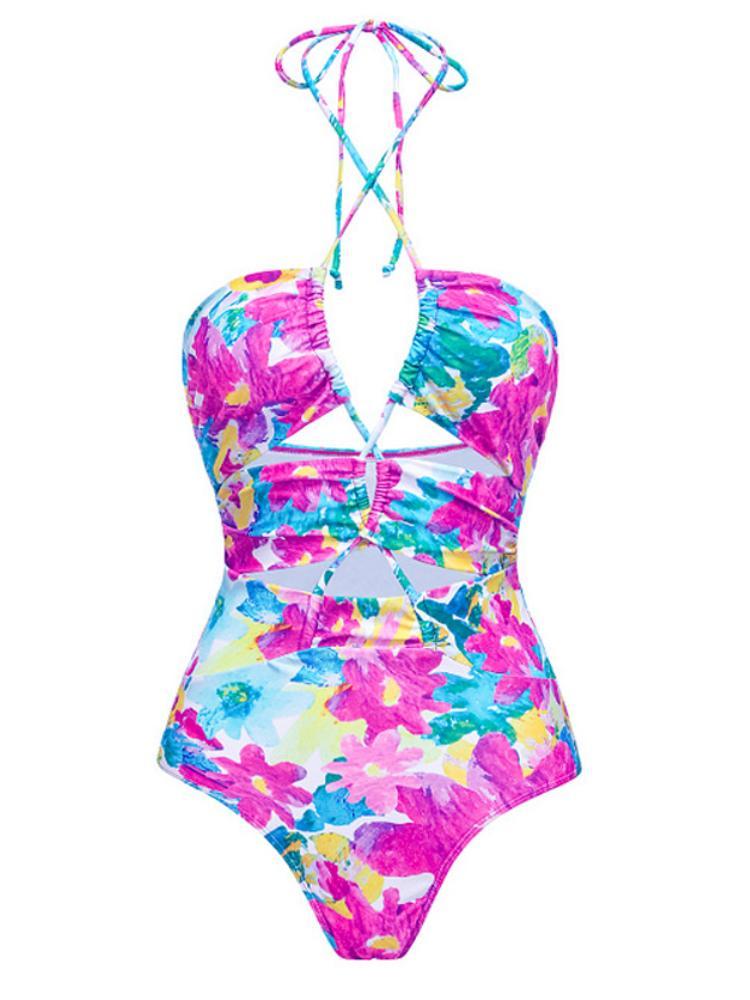 Hilda Printed Two-piece Swim Set-Sunfere