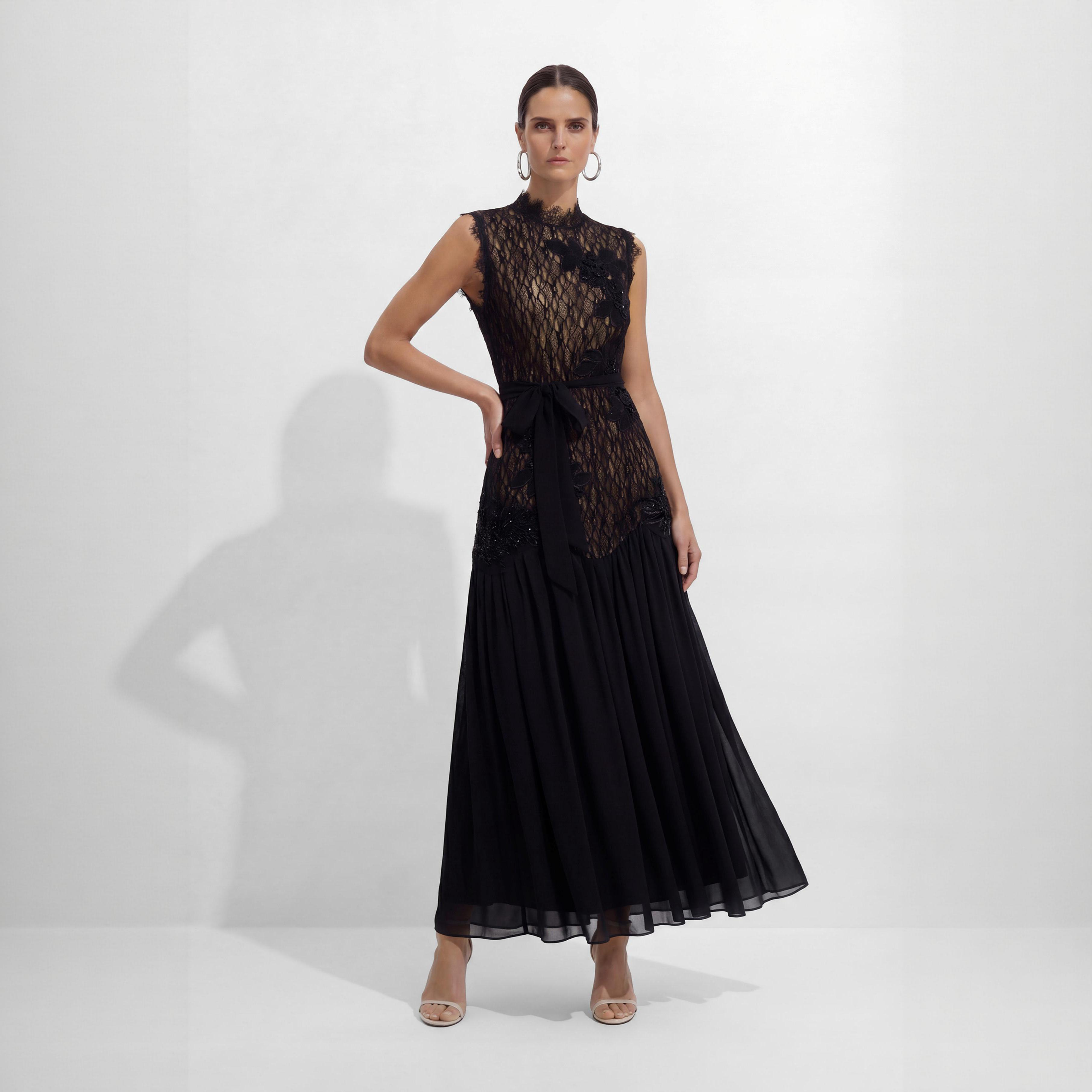 Wedding Guest Chiffon Maxi Dresses