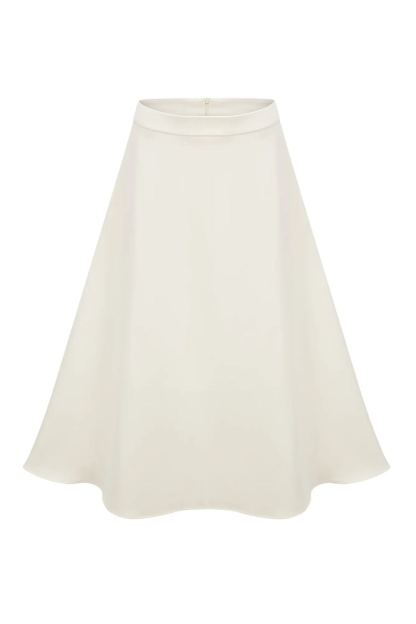 Elsie Floral Applique Top & Skirt Set