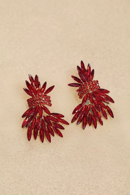 Marquise Cut Crystal Earrings