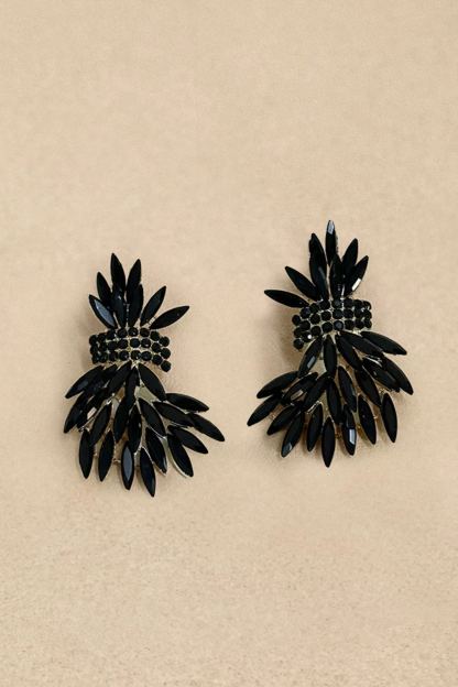 Marquise Cut Crystal Earrings