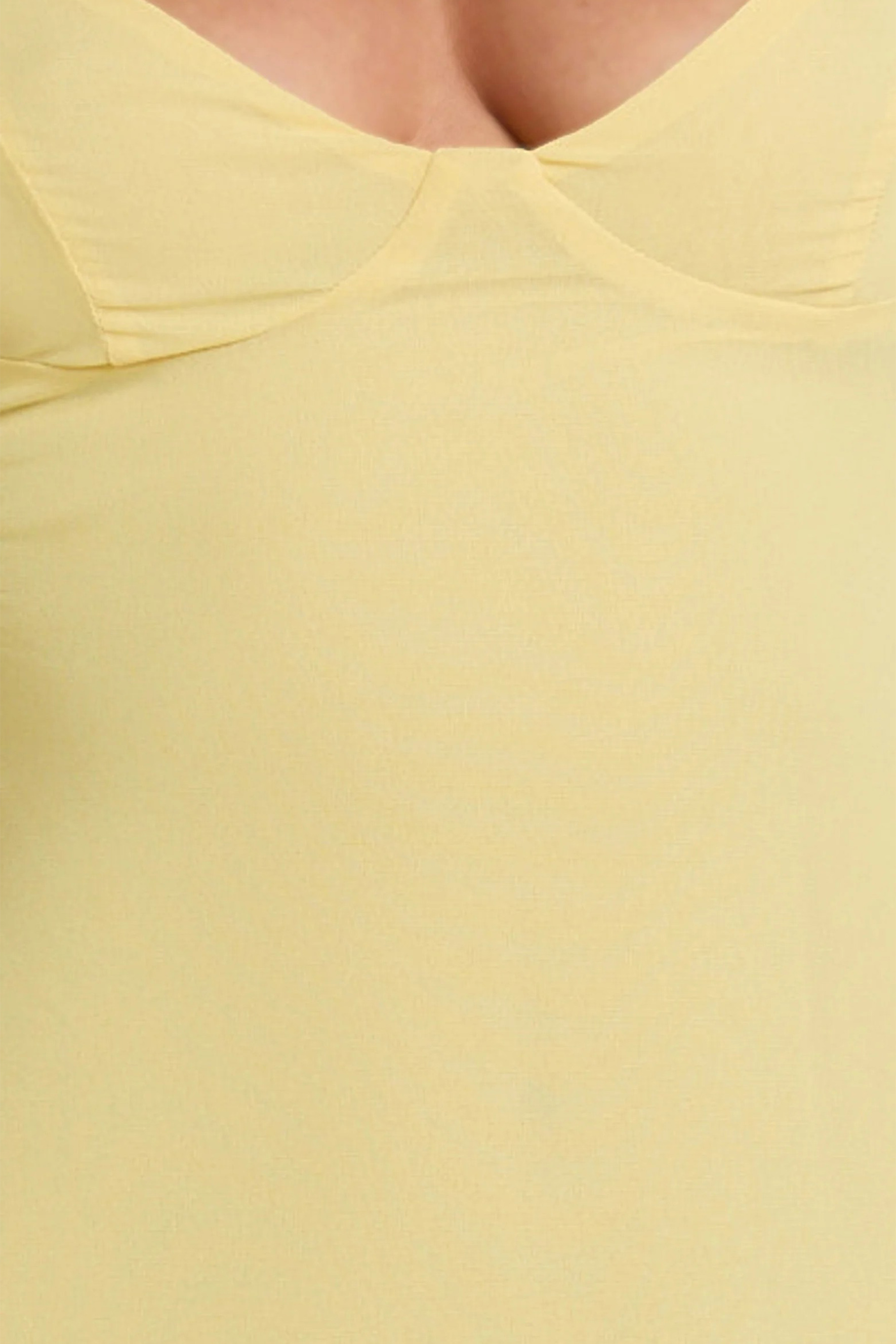 Charming Dedication Yellow V-Neck Layered Ruffle Maxi Dress