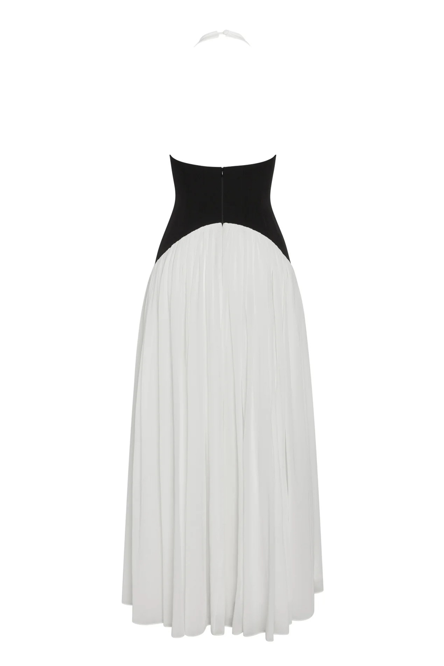 Beverly Halter Neck Corset Maxi Dress