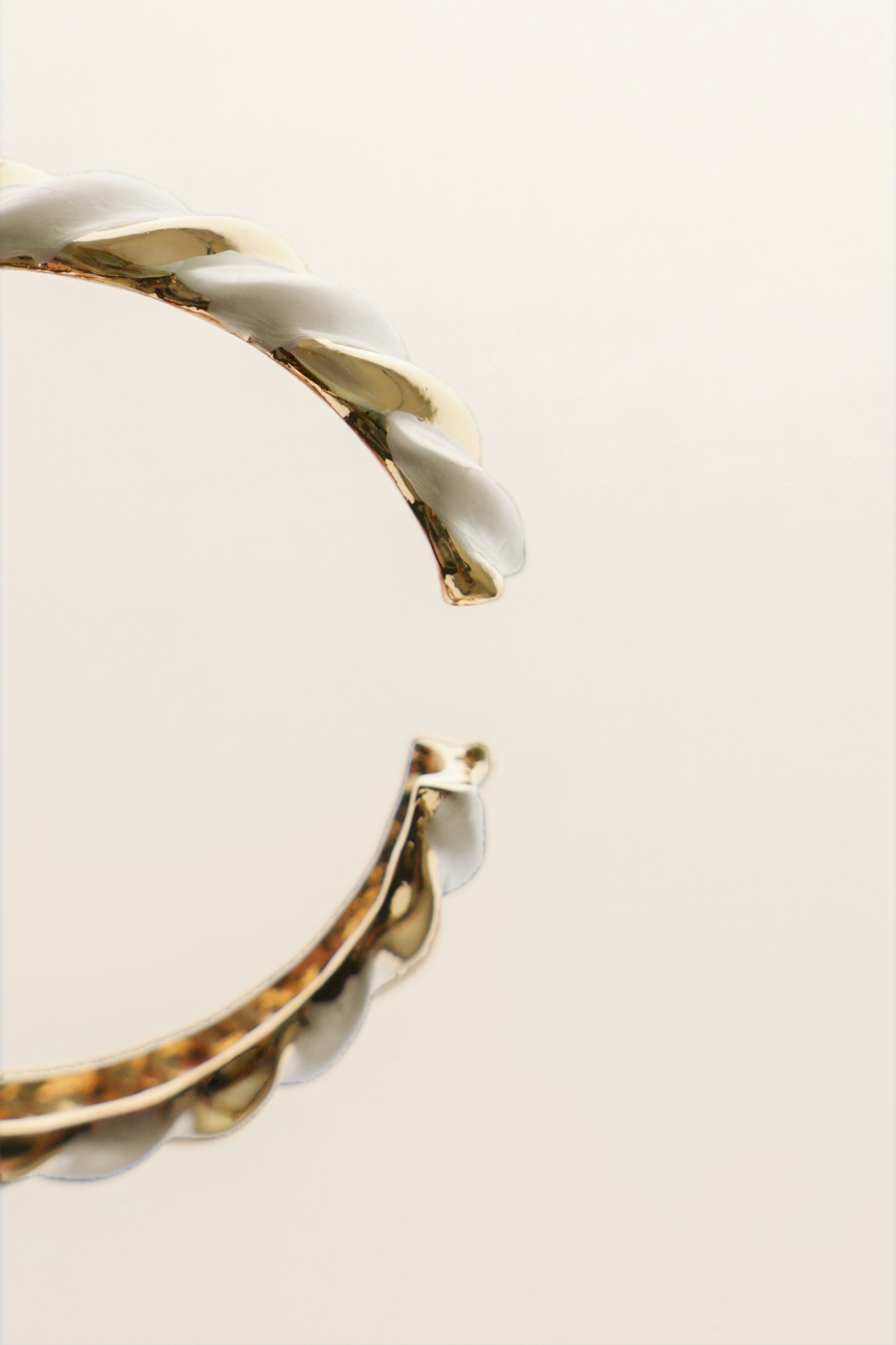 Twisted Mixed-metal Bracelet