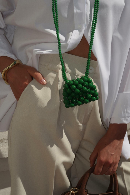 Inspired Beaded Mini Bag