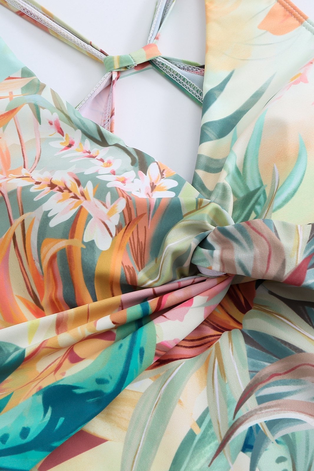 Ira Vintage Printed Two-pieces Swim Set-Sunfere