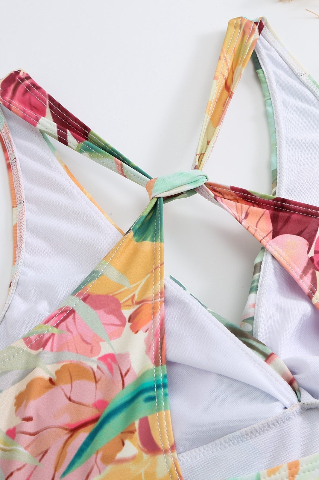 Ira Vintage Printed Two-pieces Swim Set-Sunfere
