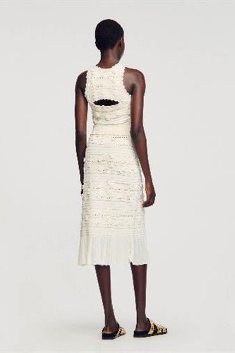 Julia Embellished Hollow Out Knit Set-Sunfere