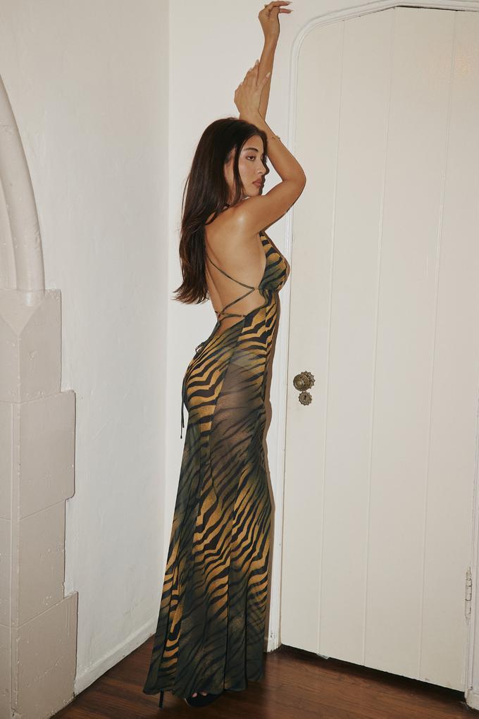 dresses-Juneen Printed Backless Slip Maxi Dress-SD00203122423-Multi-S - Sunfere