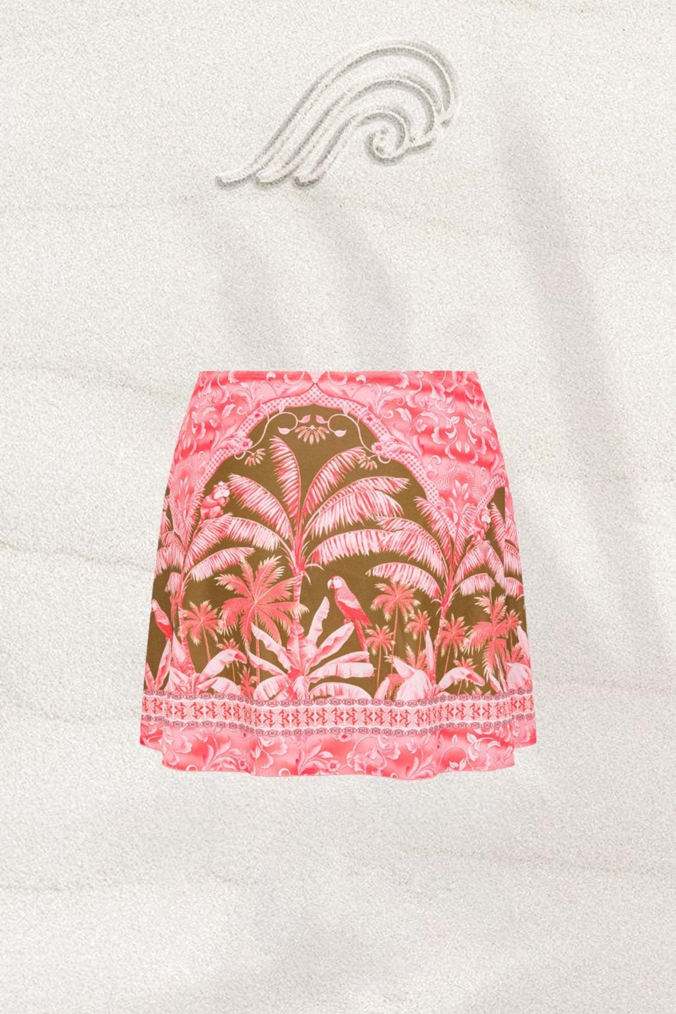 Karena Tropical Printed Two-pieces Swim Set-Sunfere