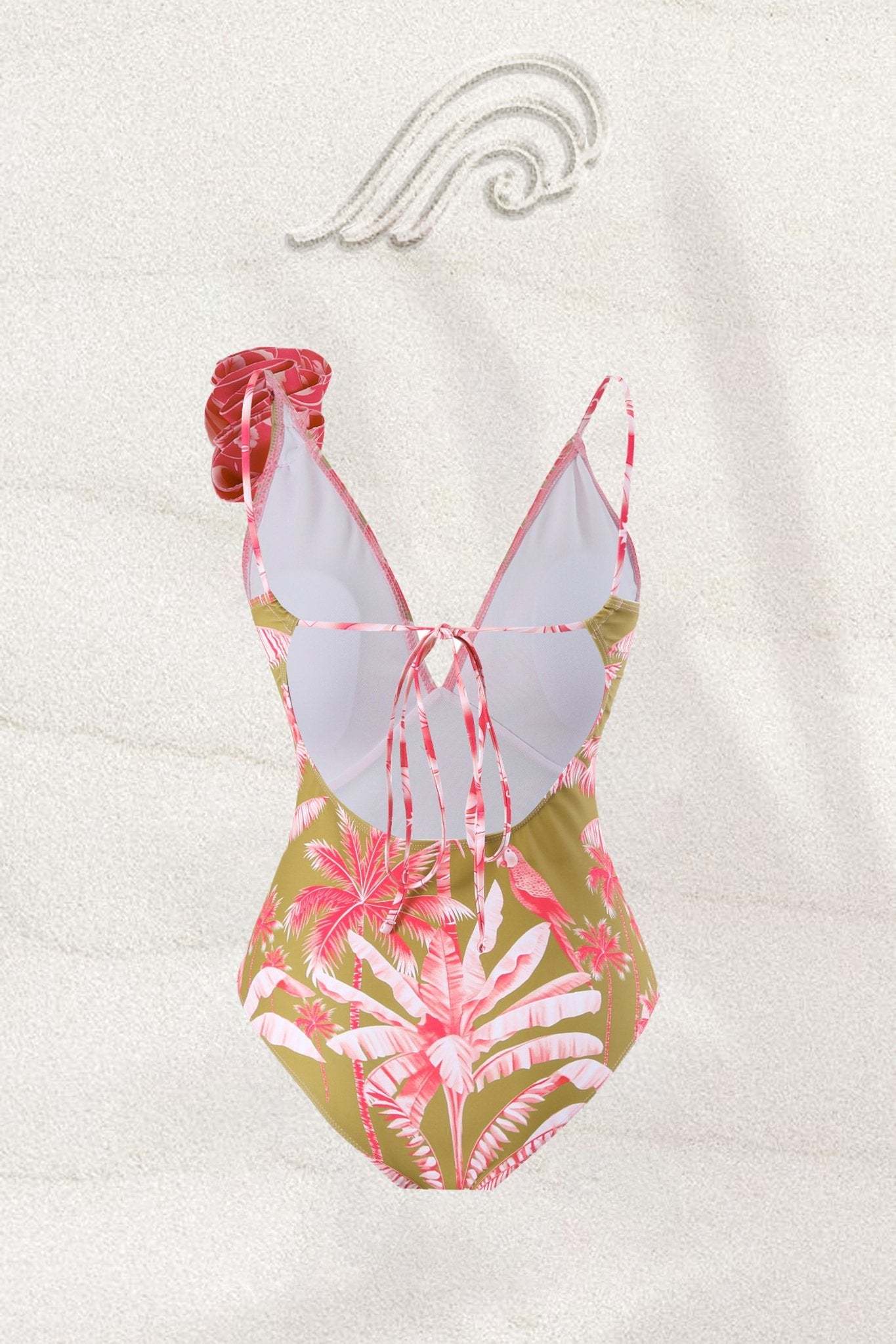 Karena Tropical Printed Two-pieces Swim Set-Sunfere