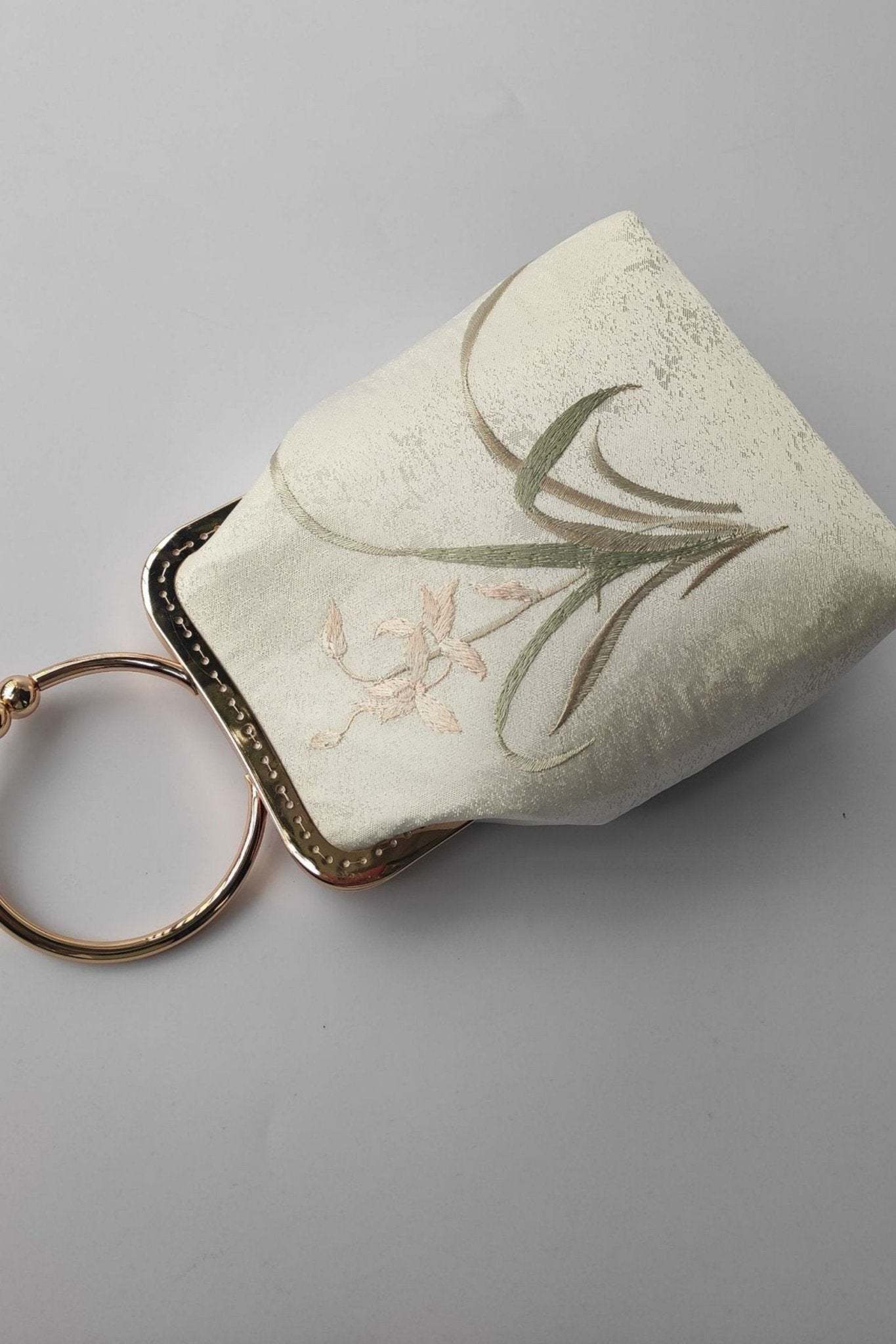 Liz Embroidered Satin Bag-Sunfere