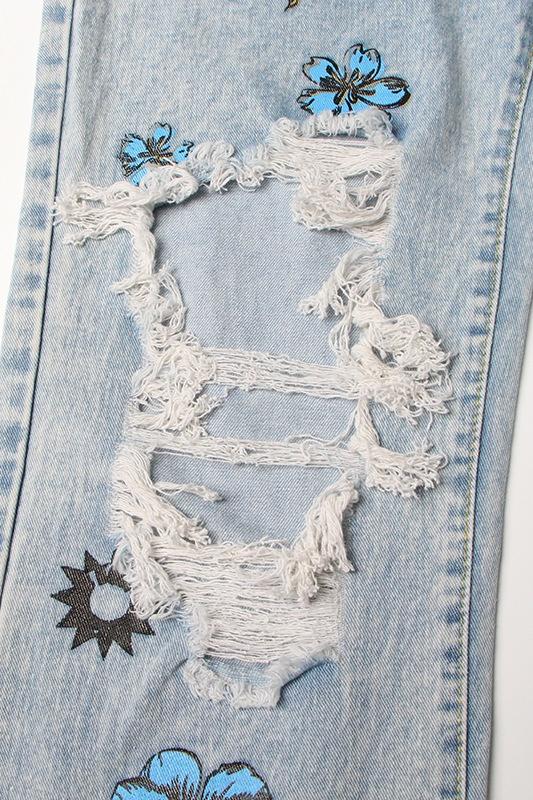 【GRAVER】21FW★ Sunshine Flower Smile Slim Tapered Denim JSWZC12STR_1_1.jpg?width=1200&