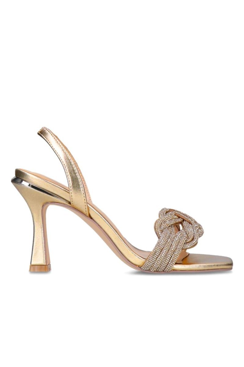 shoes-Madeline Rhinestone Knot Heels-SSH00604022609-Gold-37 - Sunfere
