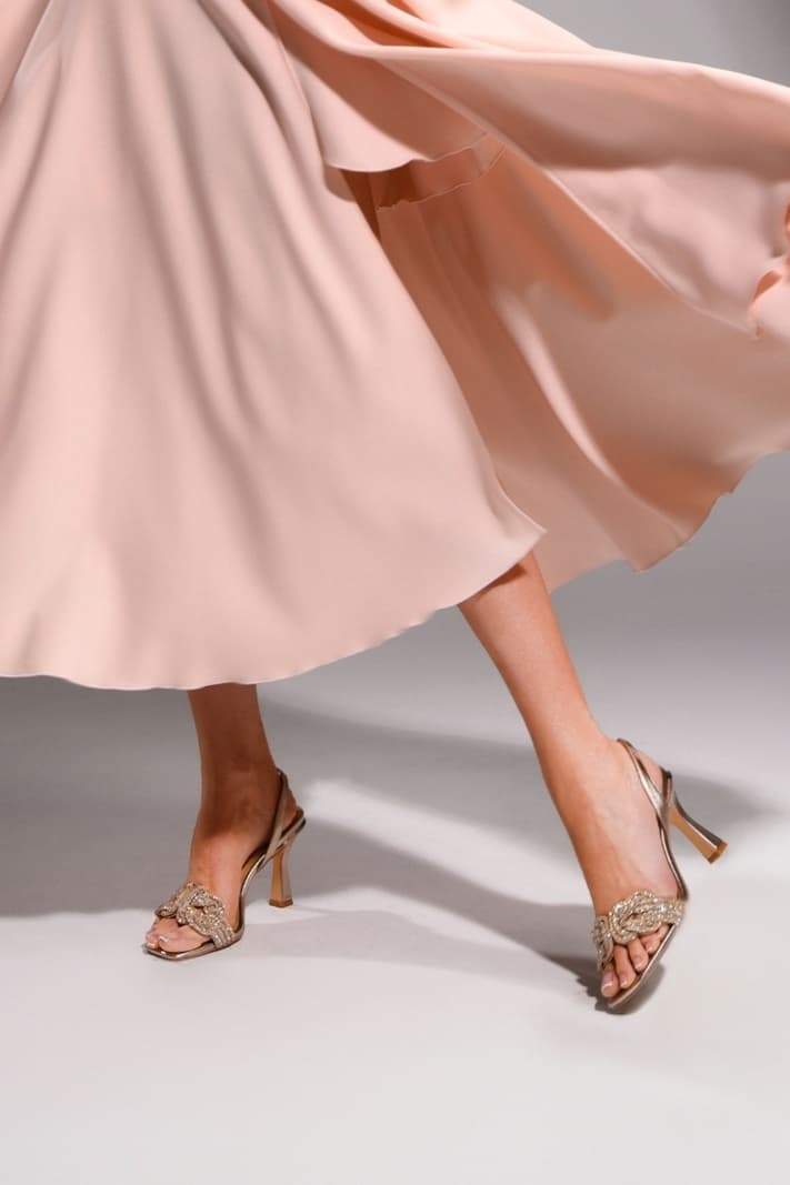 Madeline Rhinestone Knot Heels-Sunfere