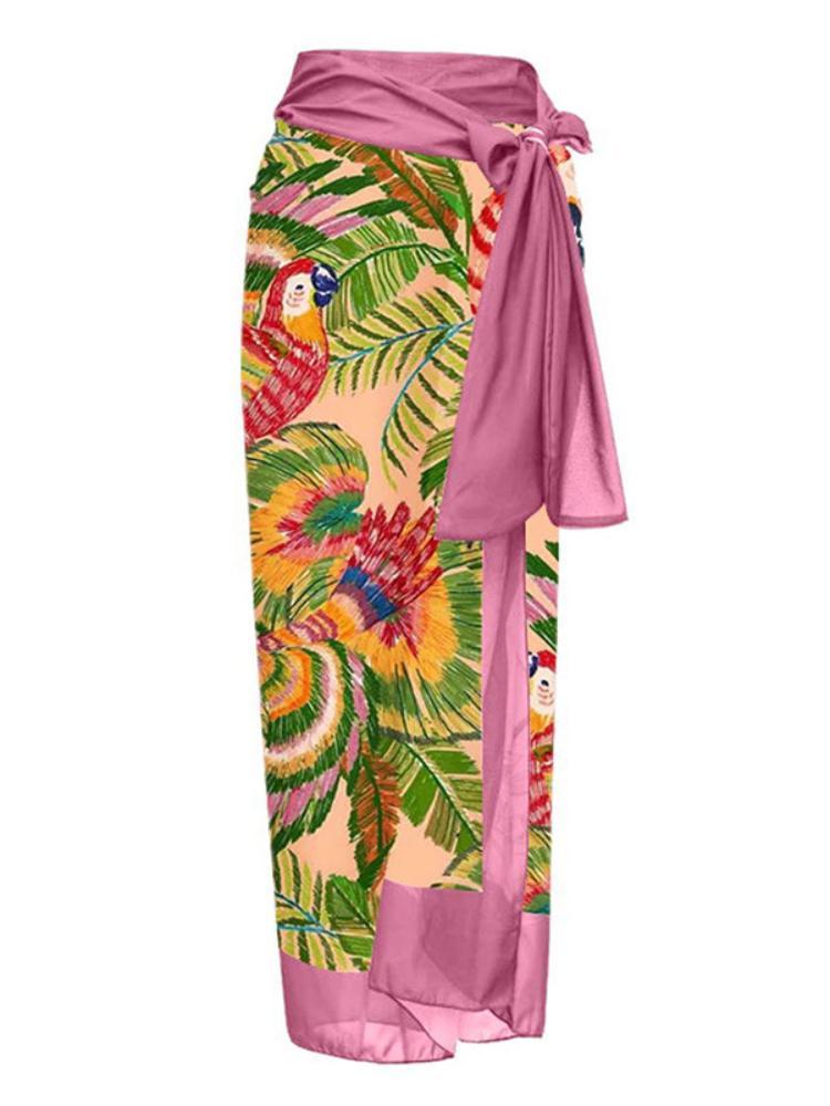 Mamie Tropical Printed Swim Set-Sunfere