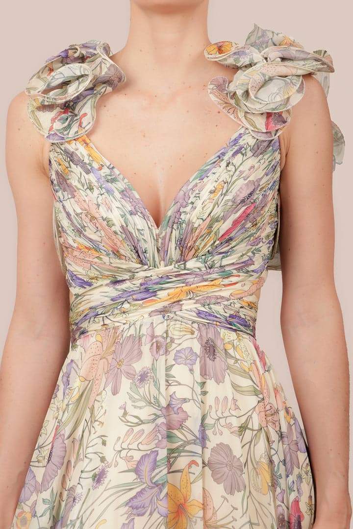 dresses-Marissa Cut-out Ruffle Maxi Dress-SD00603272549-Multi-S - Sunfere