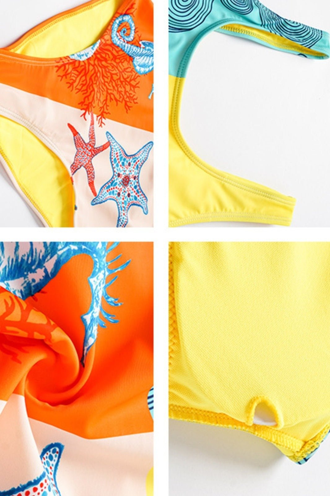 Mavis Ocean Printed Swimsuit