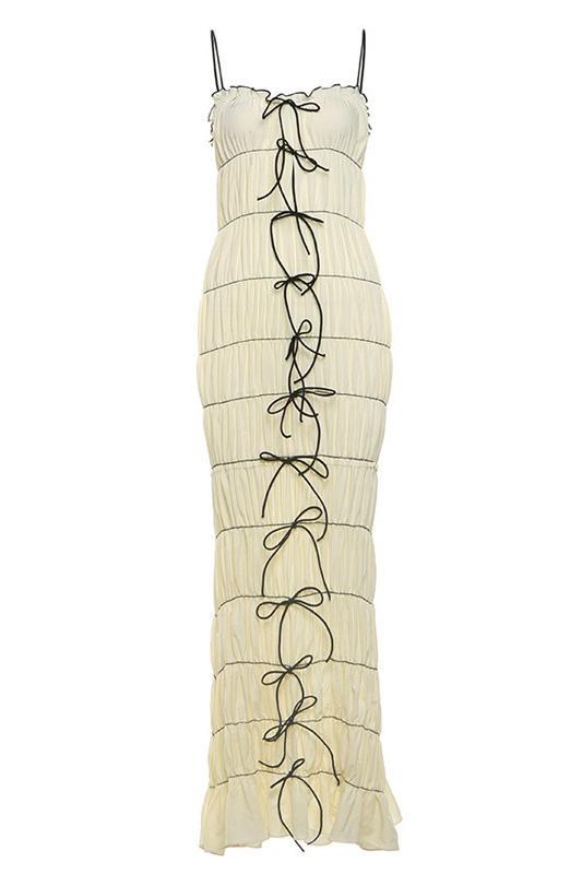 Melissa Ruffle Tunnel Maxi Dress-Sunfere