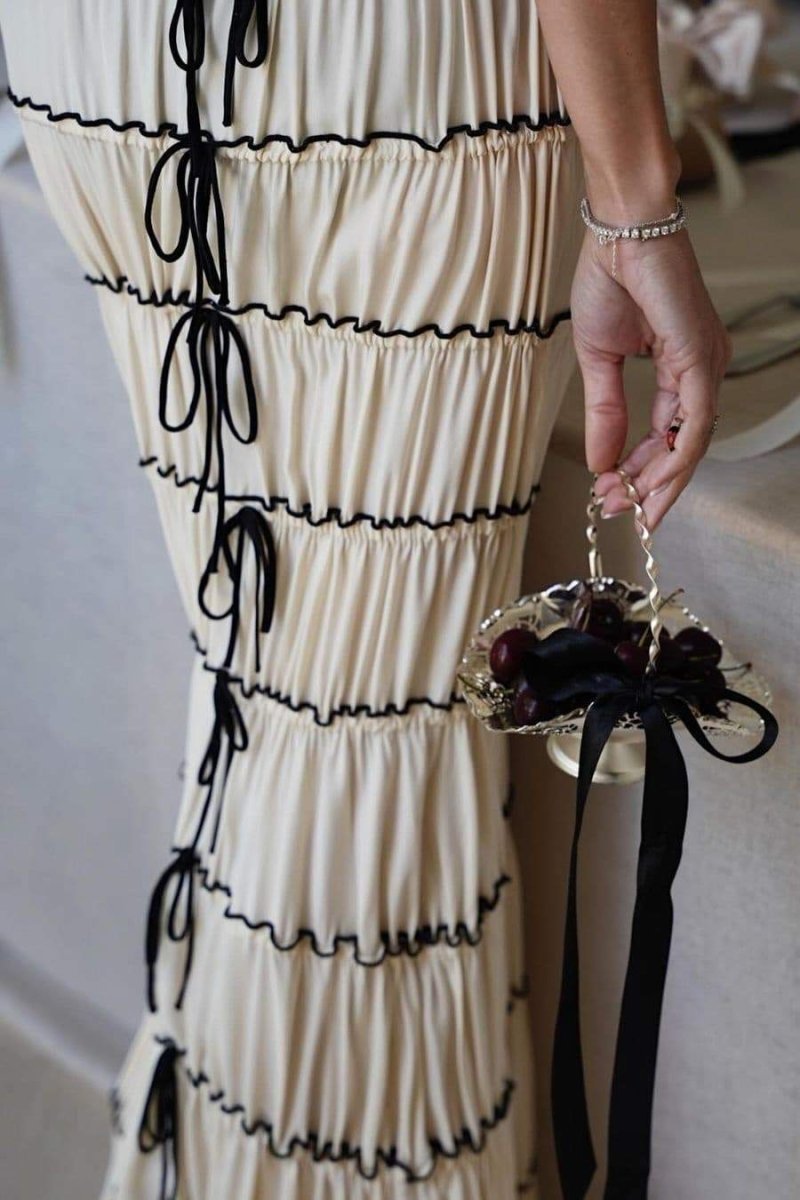 Melissa Ruffle Tunnel Maxi Dress-Sunfere