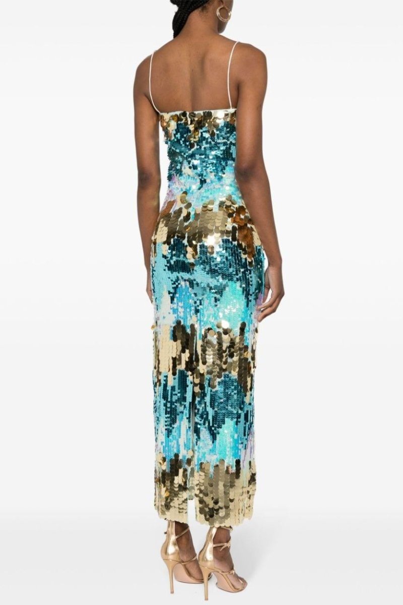 Moira Sequins Cami Maxi Dress-Sunfere