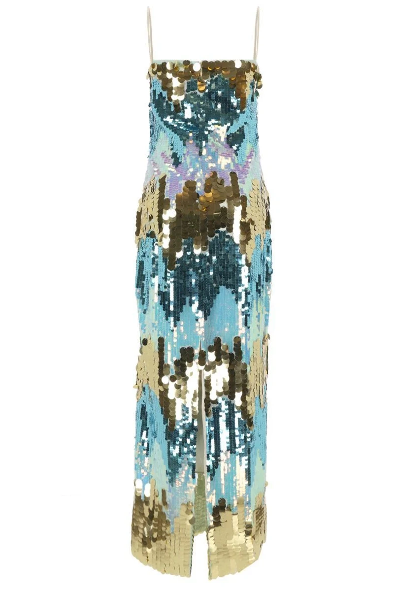 Moira Sequins Cami Maxi Dress