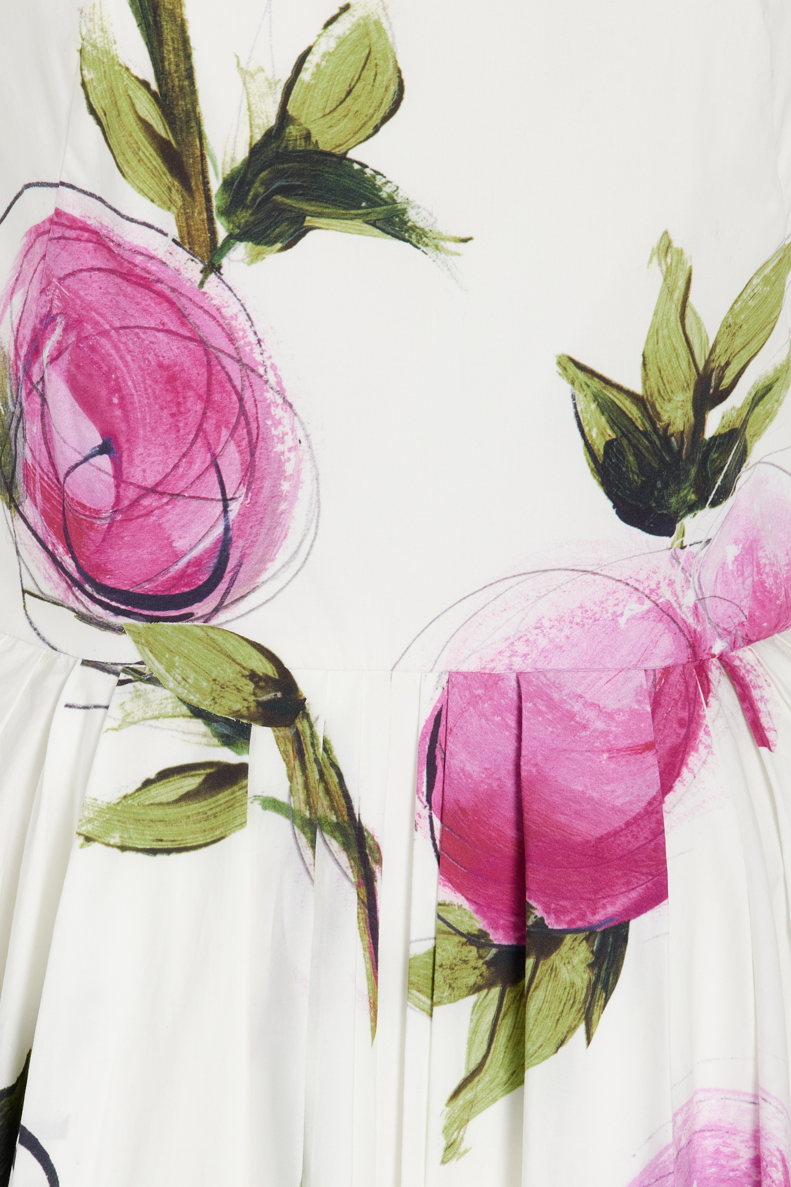 PRINTED CAP IN ROSE PRINT PRINTED CAP IN ROSE PRINT