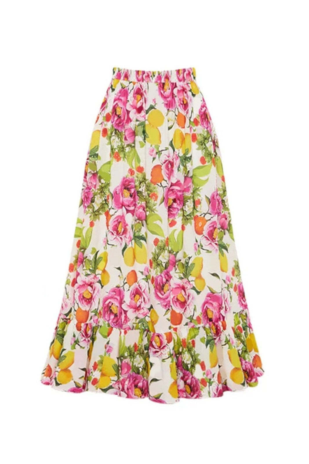 Nate Printed Ruffle Three-pieces Swim Set-Sunfere