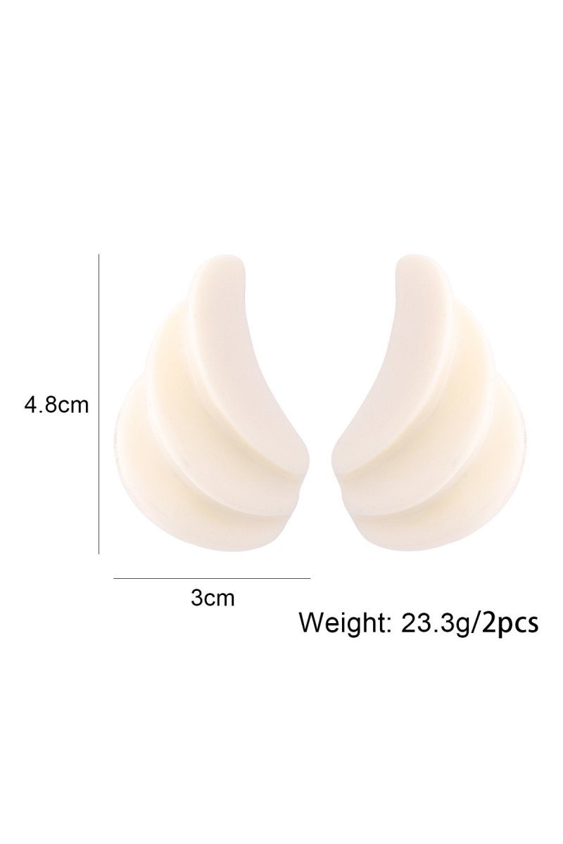 Resin Shell-shaped Earrings-Sunfere