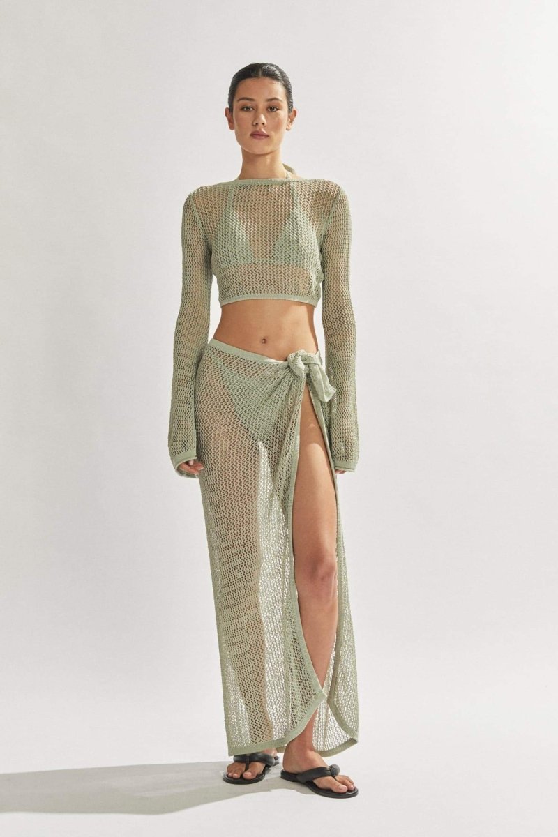 Rosalie Crochet Knit Set-Sunfere