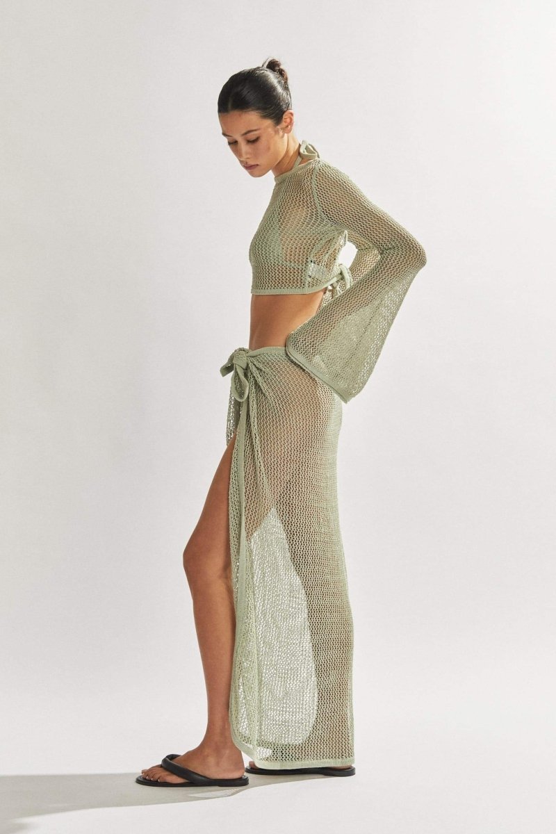 Rosalie Crochet Knit Set-Sunfere
