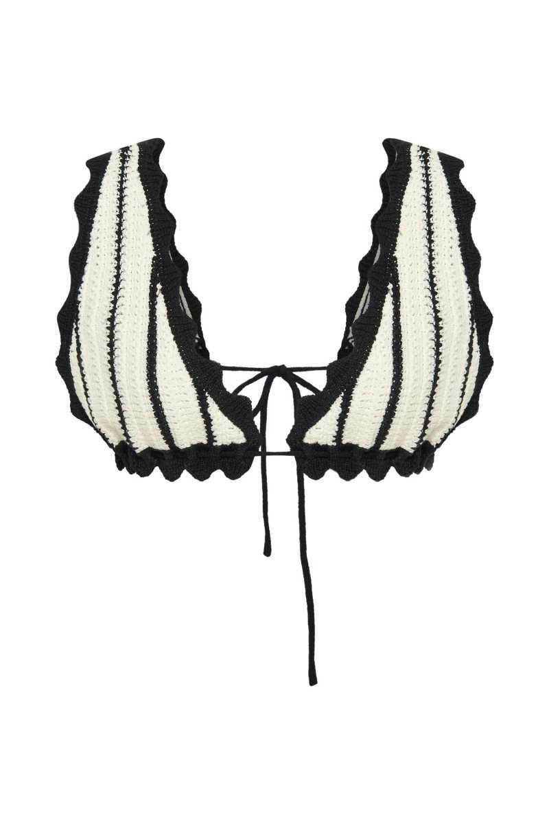 Sandra Crochet Stripe Set-Sunfere