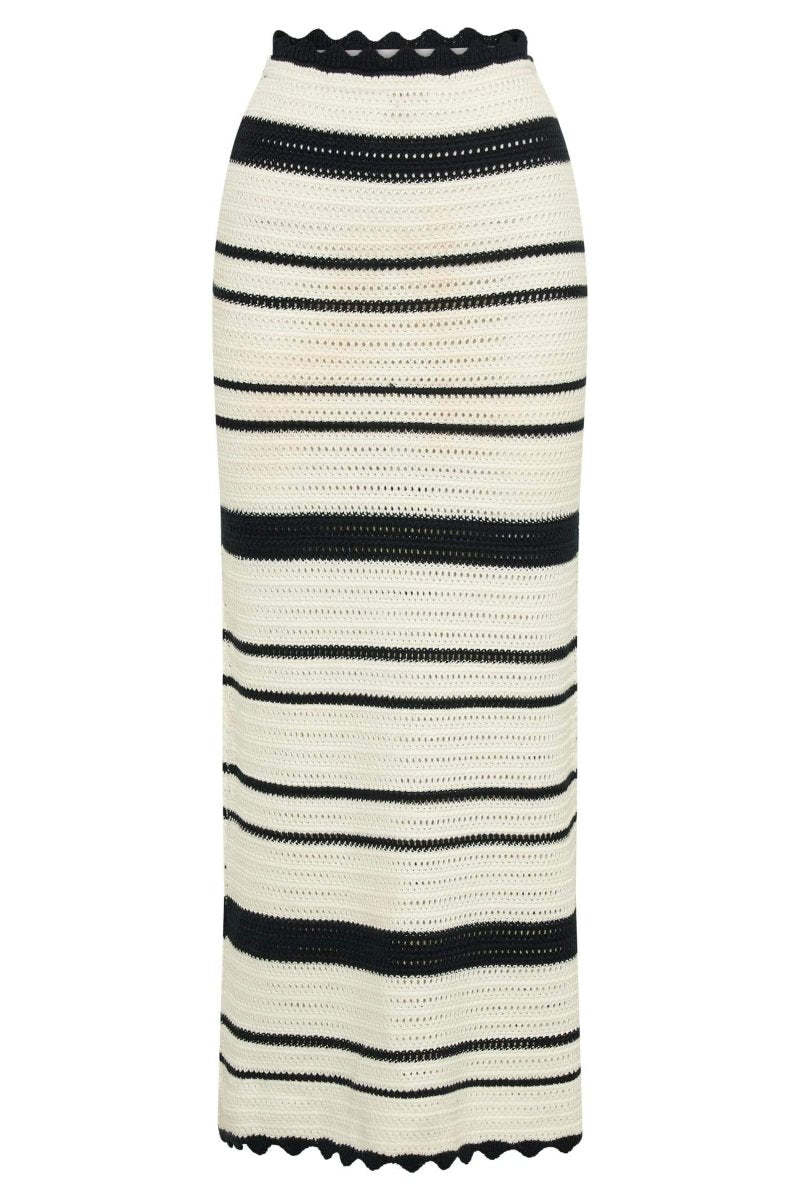 Sandra Crochet Stripe Set-Sunfere