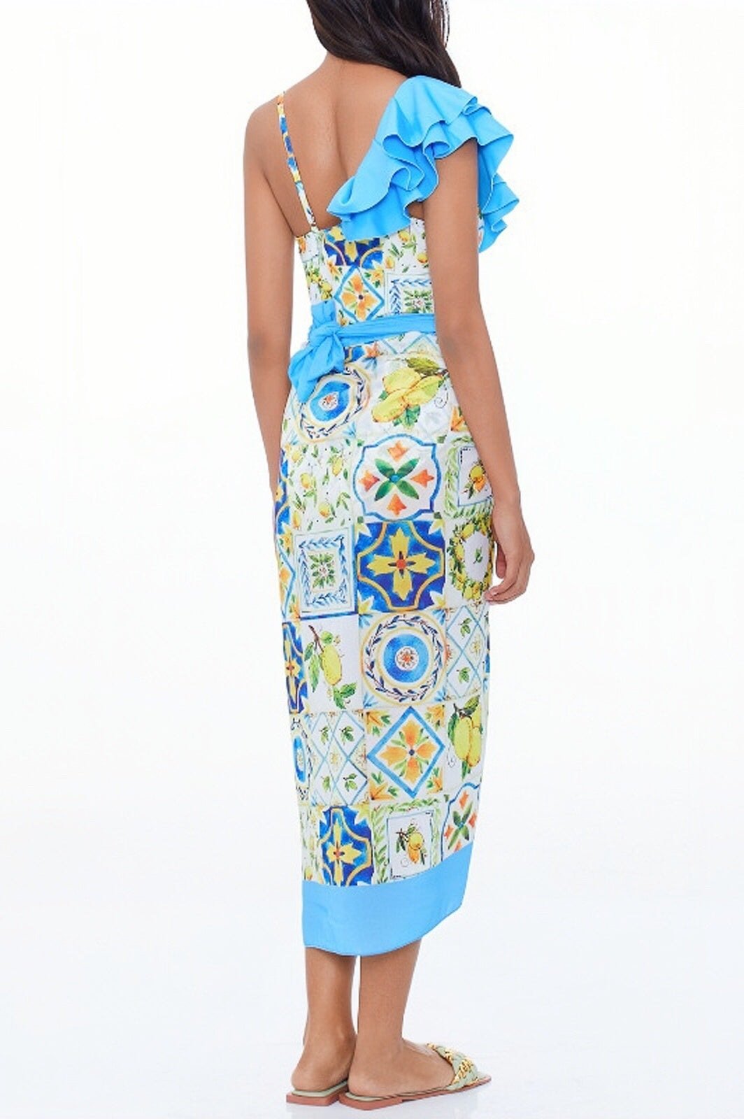 Sheila Printed Tiles Two-pieces Swim Set-Sunfere