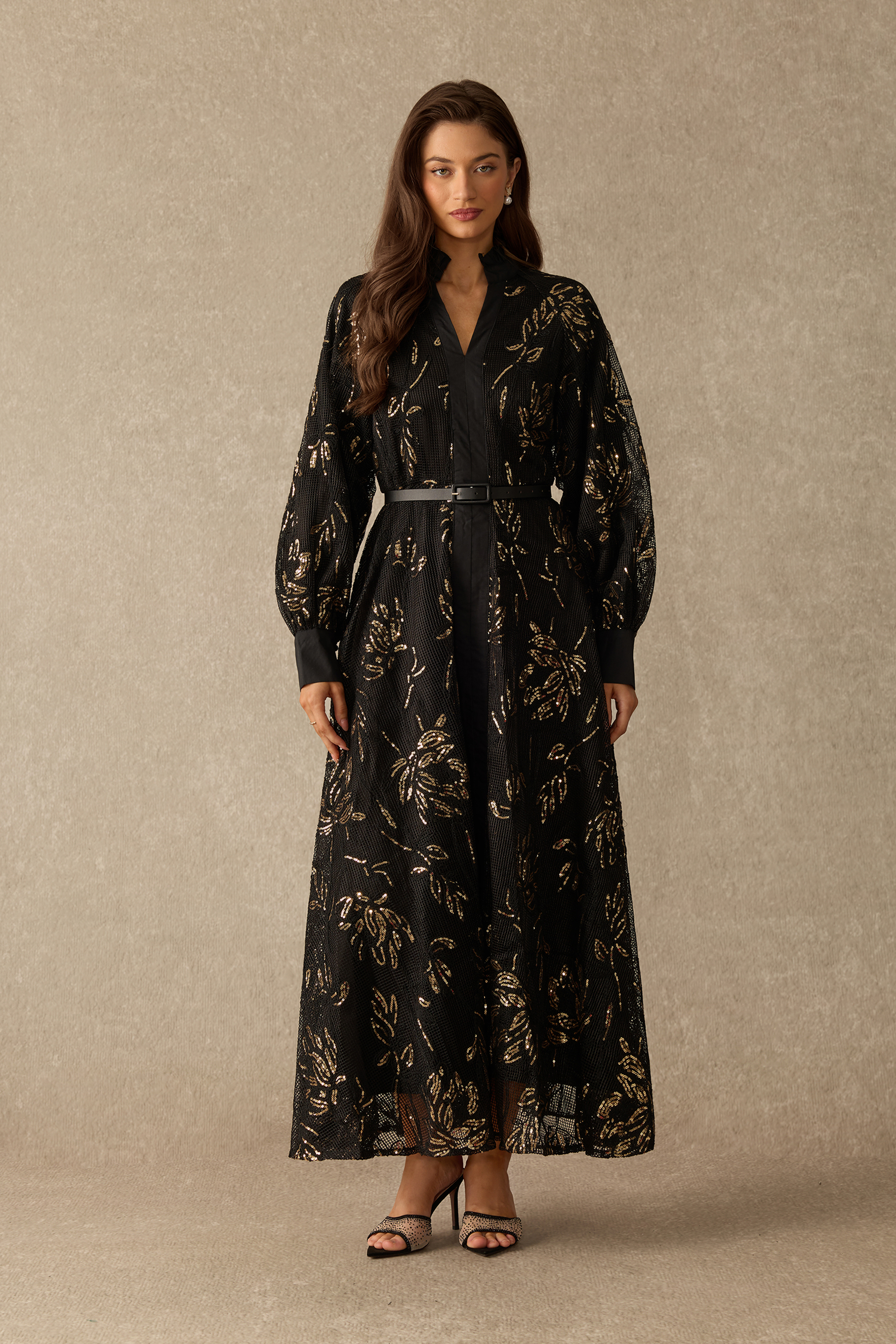 Something Special Polka Dot Sleeveless Maxi Dress