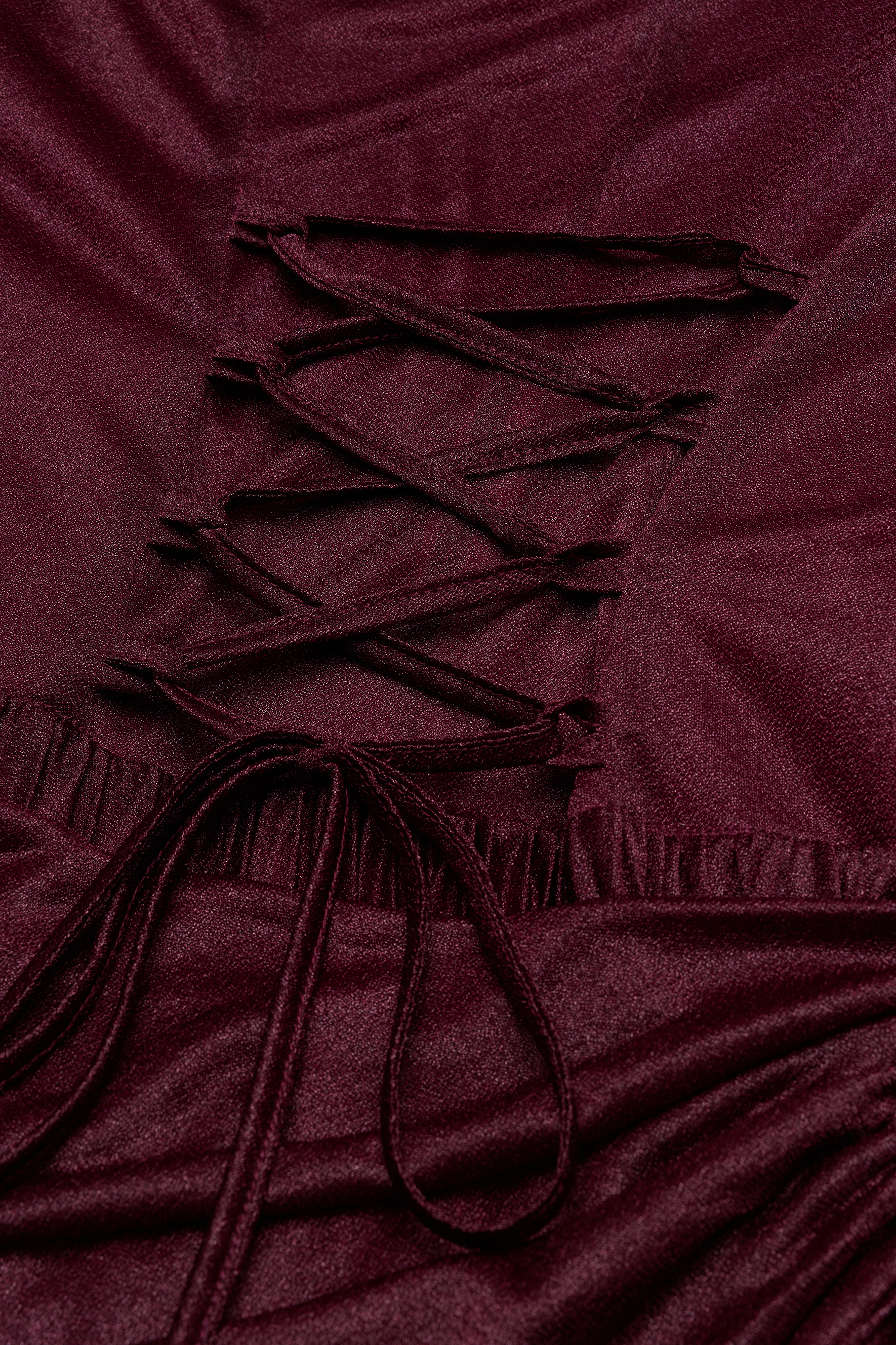 Romantic Energy Asymmetric Ruched Pleated Maxi Dress