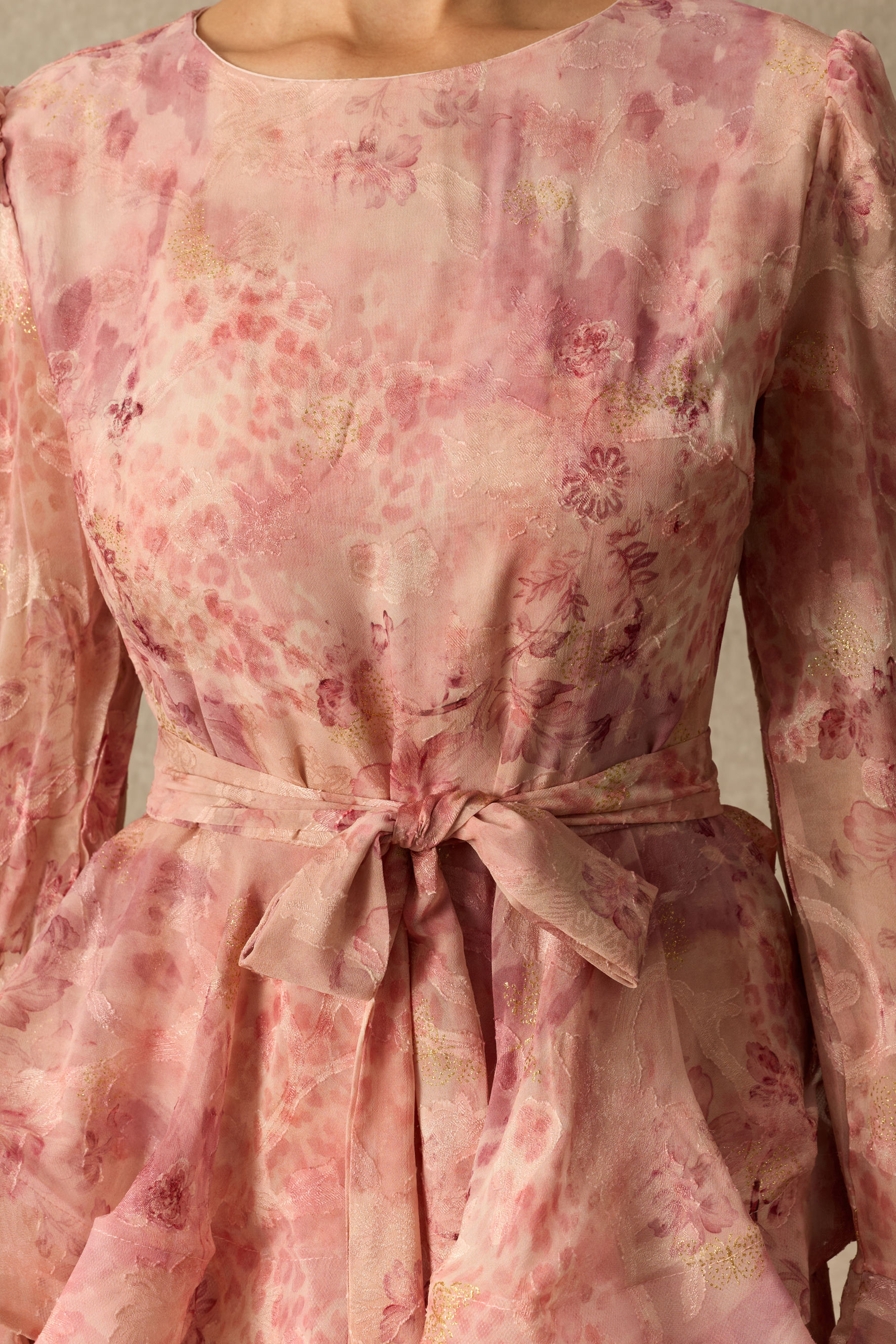 Spring Story Floral Print Tiered Ruffle Maxi Dress