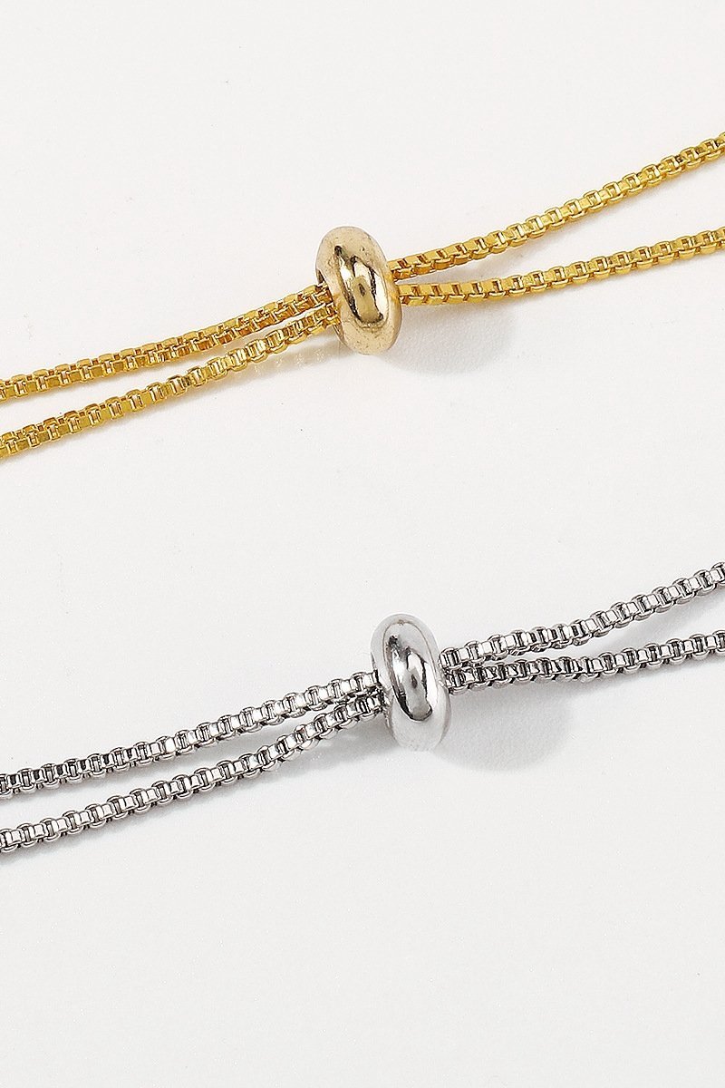 Textured Gingkgo Leaf Necklace-Sunfere