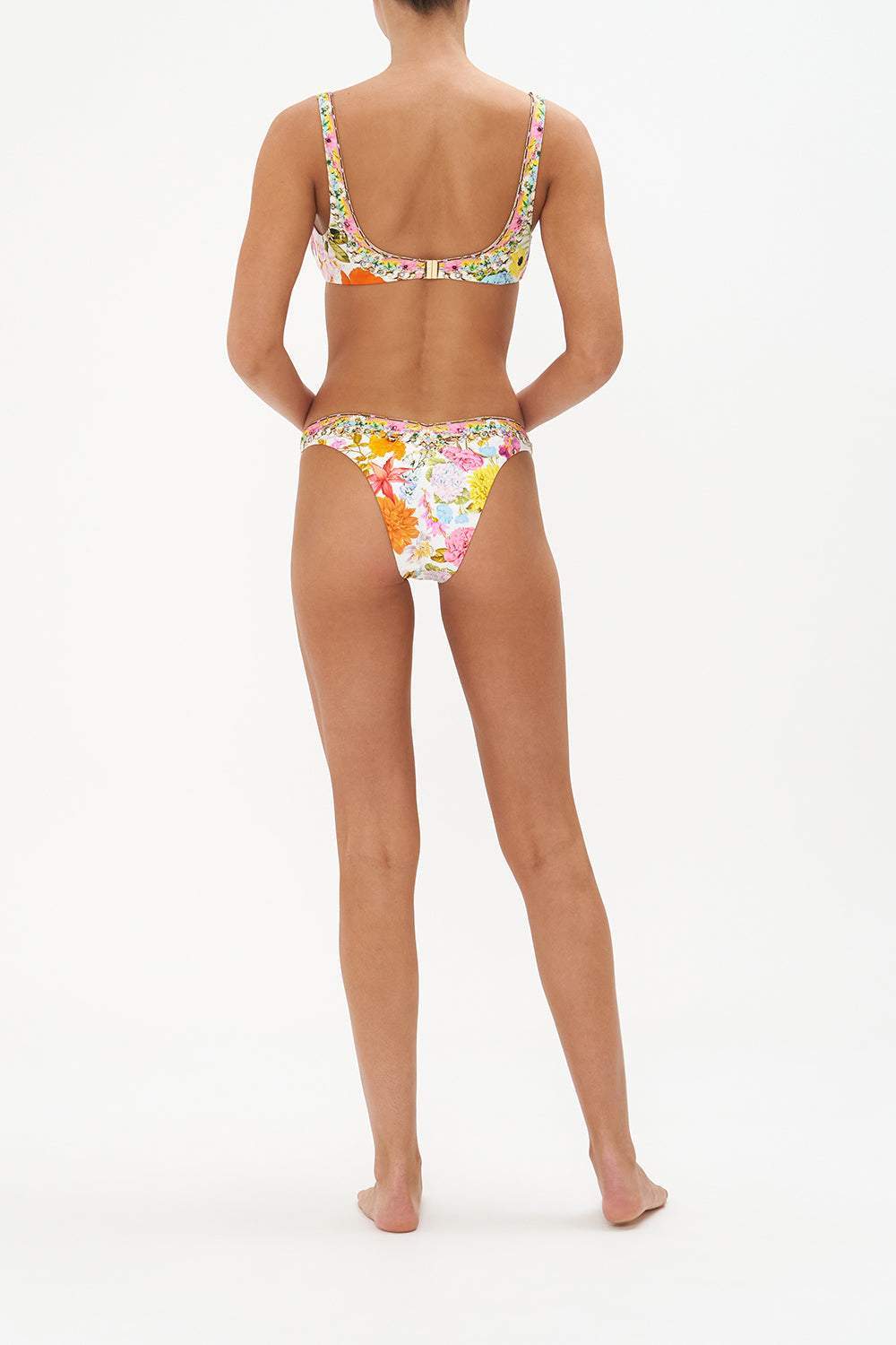 Thalia Printed Three-pieces Bikini Set-Sunfere
