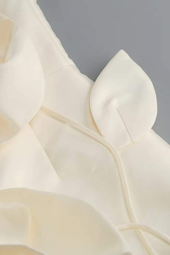 Venus Flowers Strapless Mini Dress-Sunfere