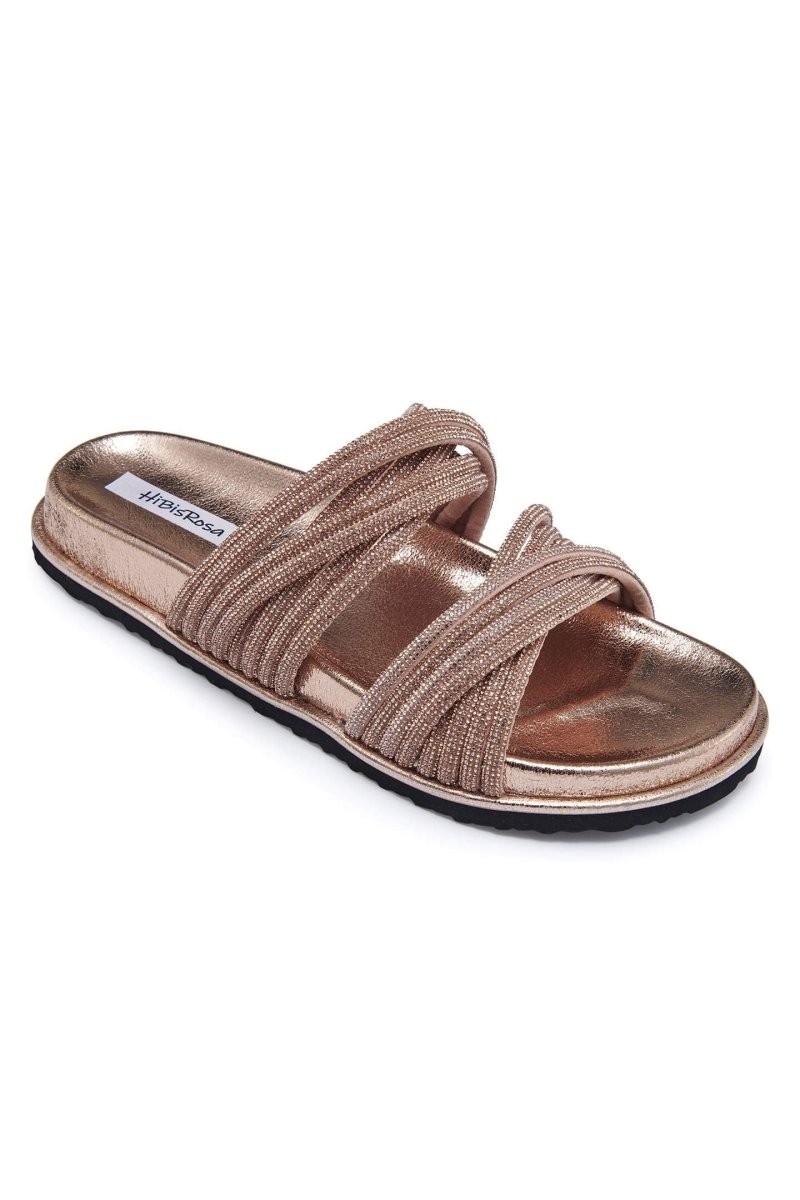 shoes-Wanda Rhinestone-embellished Sandals-SSH00603282561-Gold-37 - Sunfere