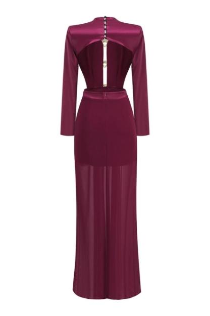 Yvonne Cut-out Backless Maxi Dress