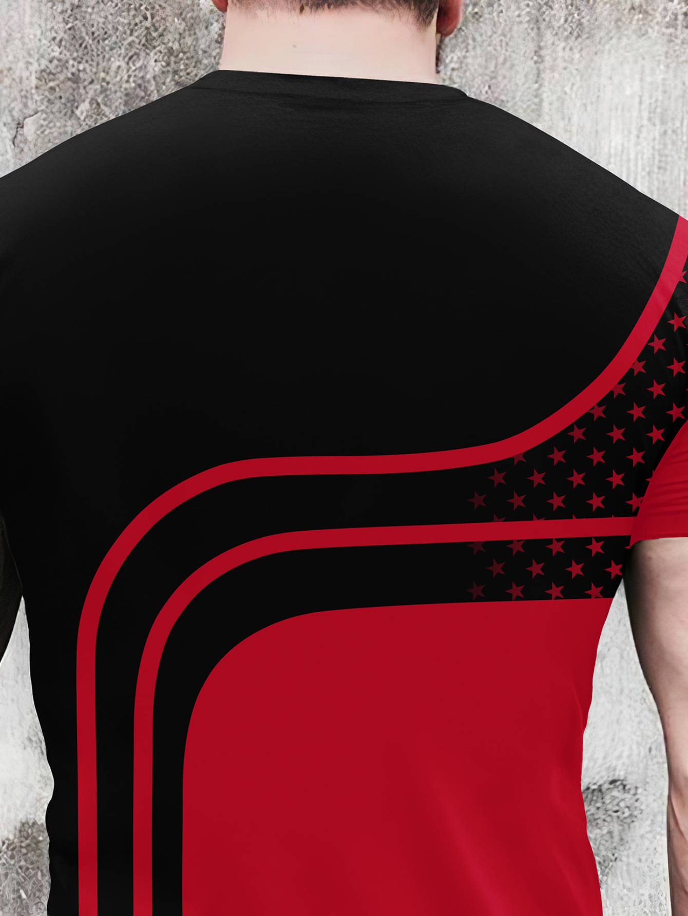 curve pattern mens graphic design crew neck novel t shirt casual comfy tees tshirts for summer mens clothing tops for daily vacation resorts details 15